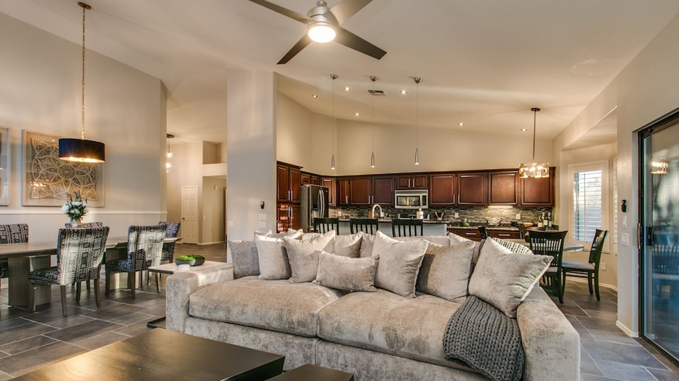 Área de sala de estar