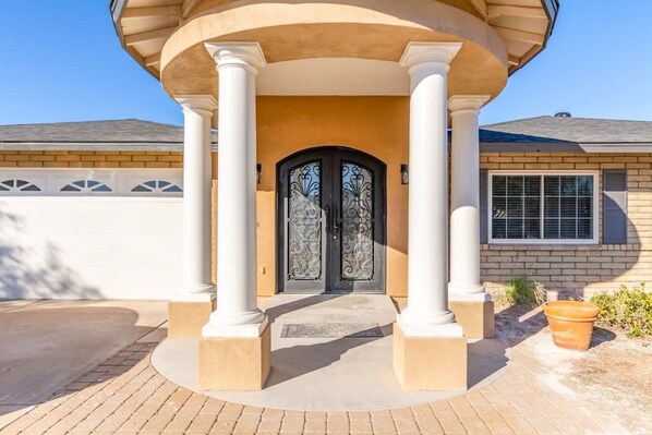 Front of property