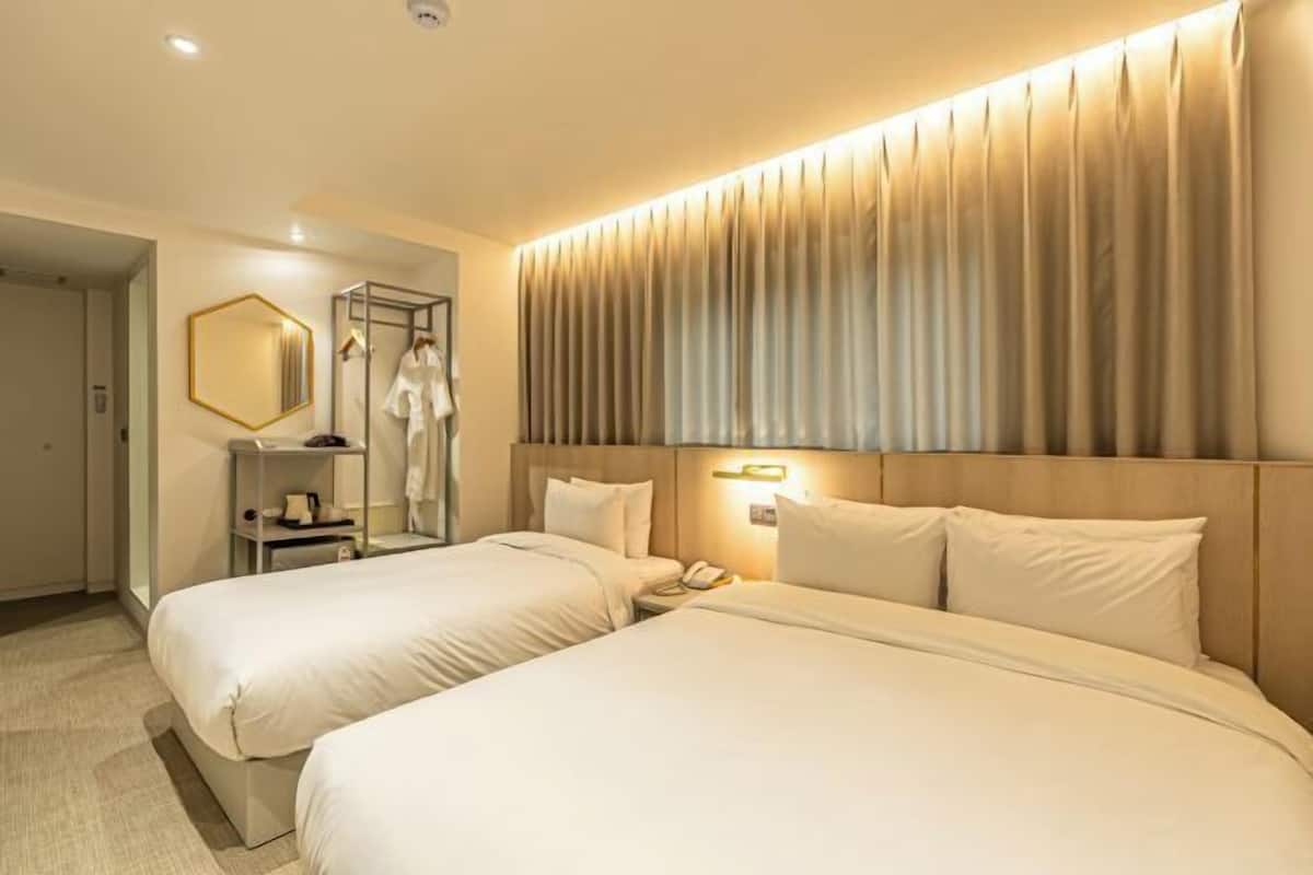 Luxe beddengoed, donsdekens, verduisterende gordijnen