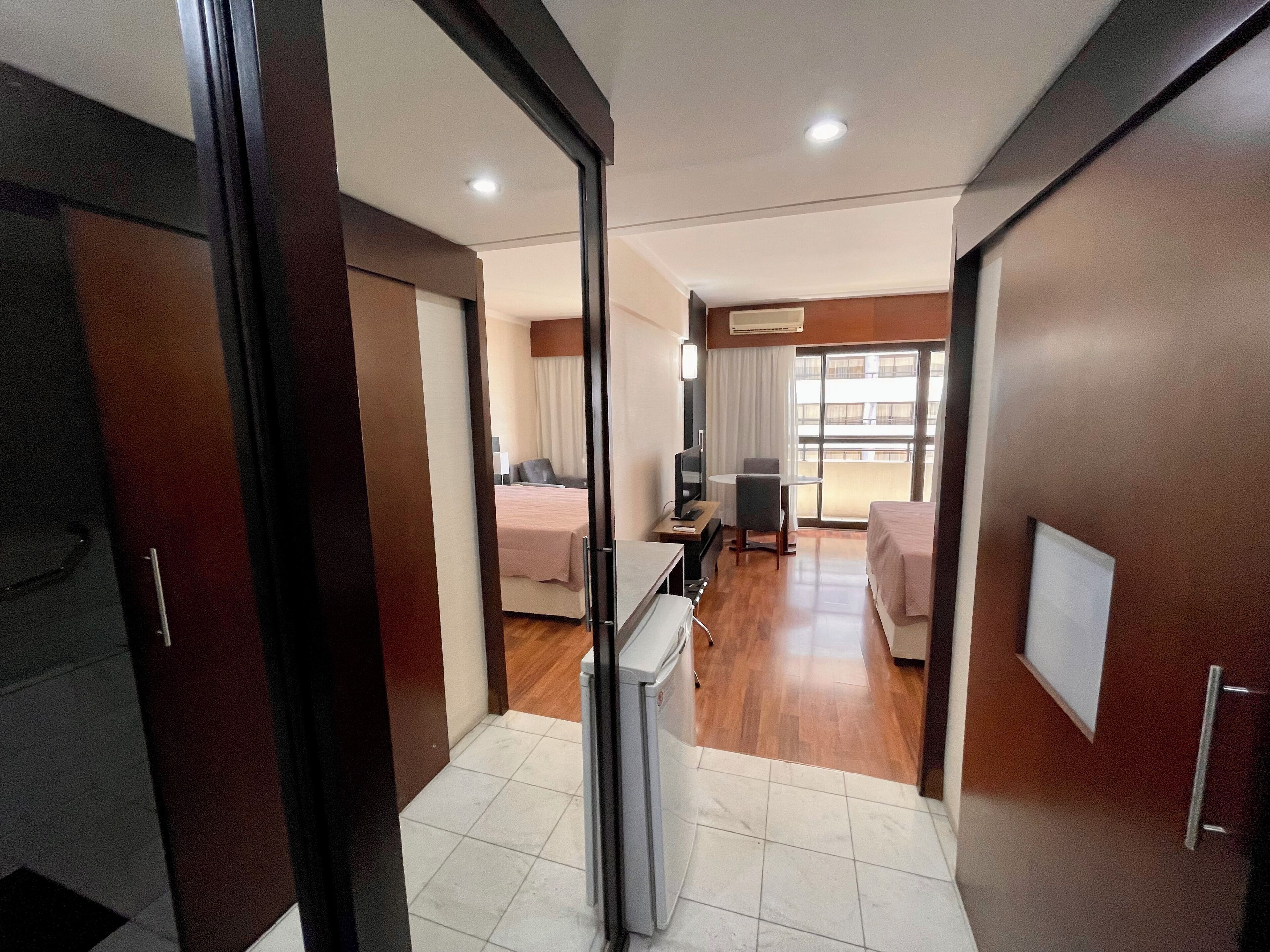 Lägenhet (1307) | 1 sovrum, minibar, strykjärn/strykbräda och gratis wi-fi