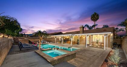 Boho Bungalow - 30ft pool & minutes from festivals