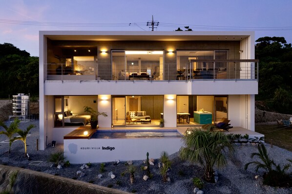 Fachada da propriedade