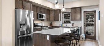 Harvest Moon at Altitude