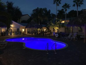 Una piscina climatizada