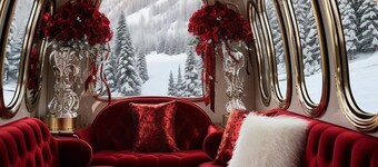 Ski Chalet in the Alpine Village Mountain Washington