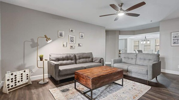 Condo (2 Bedrooms) | Living area