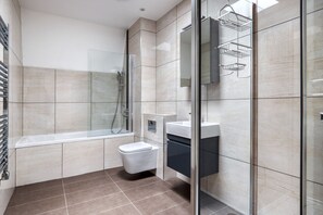 Hair dryer, towels - Serene Marylebone 2BR w/ Roof, nr Edgeware Road Station, by Blueground (London)