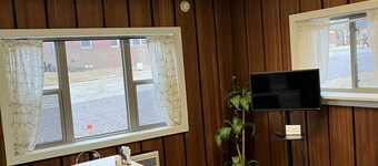 Rustic 1900 building turned cozy studio