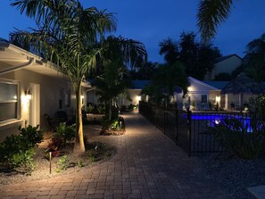 Overnattingsstedets uteområder