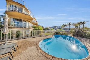 Pool - Baywatch Apartments Merimbula- 2 bedroom with beautiful views (Merimbula)