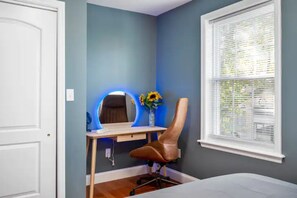 2 habitaciones, escritorio, cuna de viaje y wifi gratis
