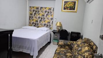 Blackout drapes, iron/ironing board, free WiFi