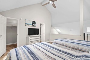 2 quartos, camas com colchões pillow-top, Wi-Fi, roupa de cama