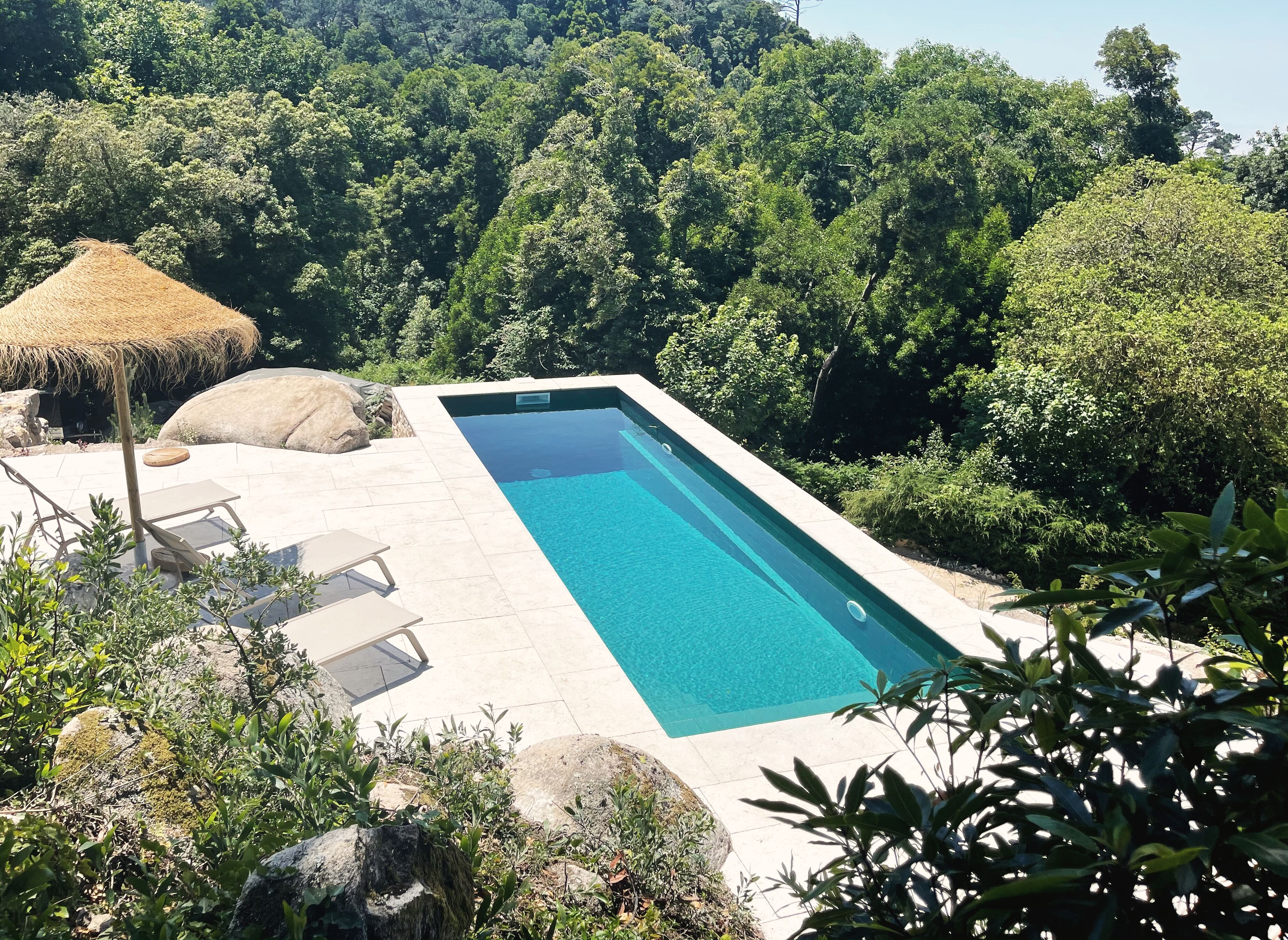 Seasonal outdoor pool