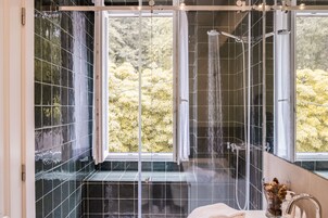 Superior Double Room | Bathroom | Designer toiletries, hair dryer, towels, soap