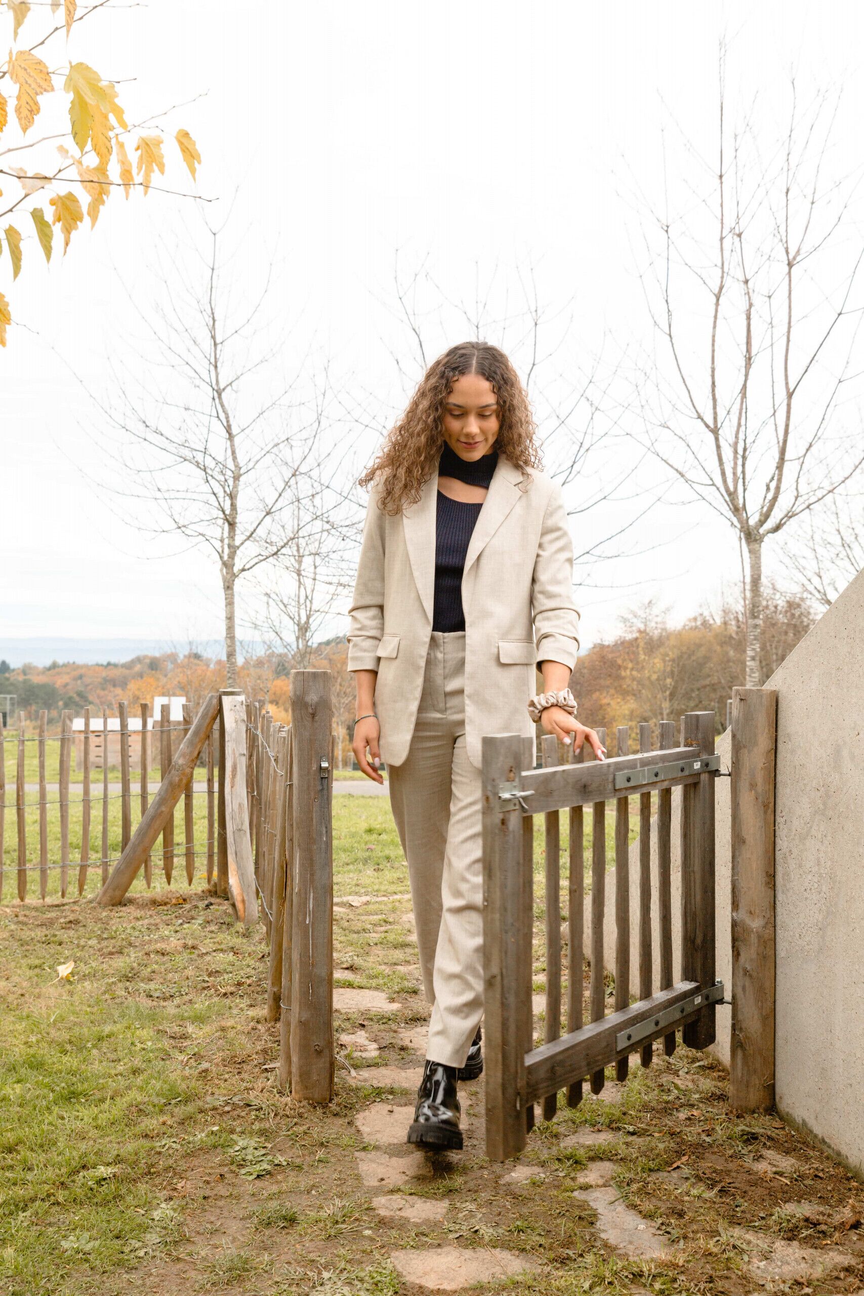 Enceinte de l’hébergement