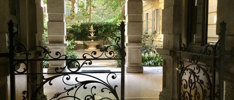 Enceinte de l’hébergement