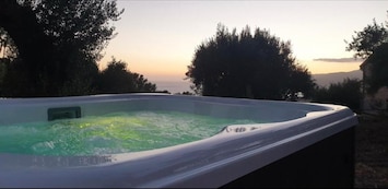 Idromassaggio all'aperto
