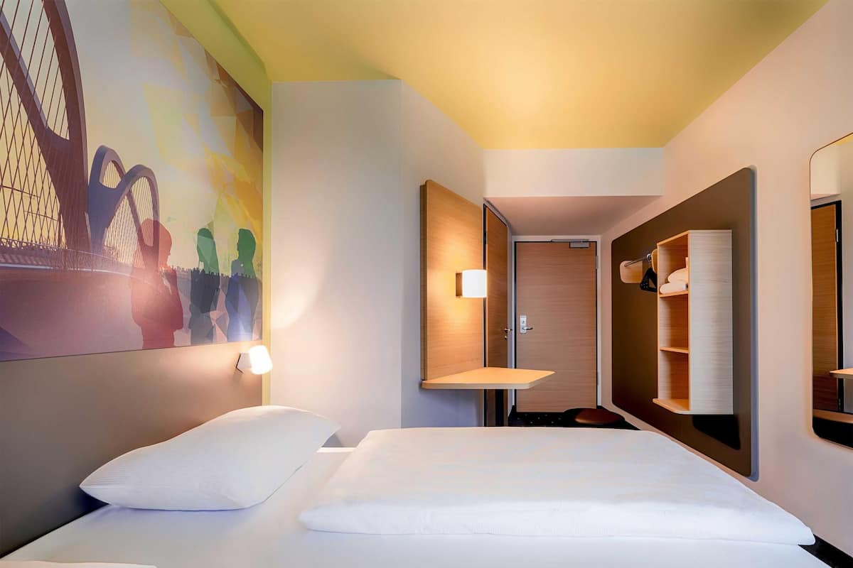 Doppelzimmer | Schreibtisch, schallisolierte Zimmer, kostenloses WLAN