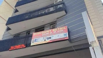 Fassade der Unterkunft