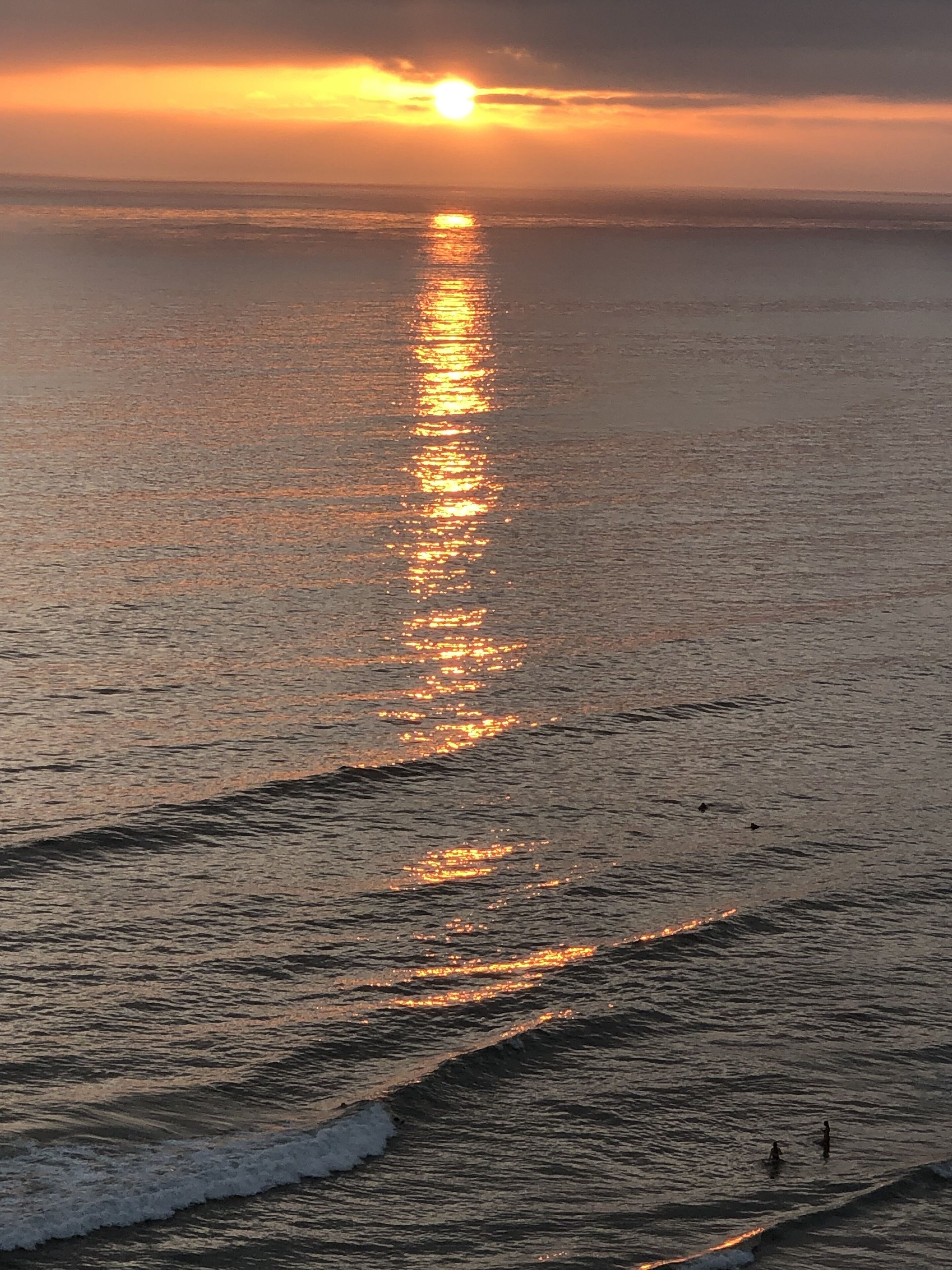 Sunset Surfing