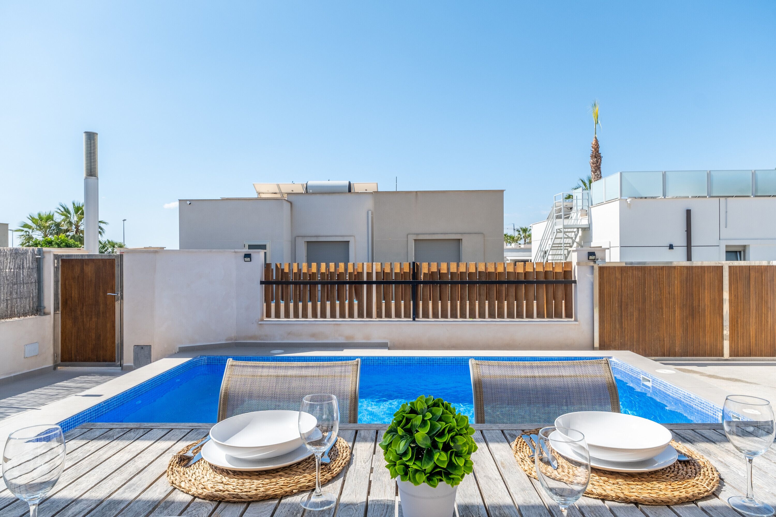 Una piscina climatizada