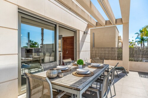 Villa "Casa Imjo Groundfloor" with Private Pool, Private Terraces & Air Conditioning