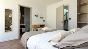 5 soverom, strykejern/-brett, reiseseng for barn og wi-fi (inkludert)