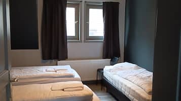 4 camere, Wi-Fi gratuito, lenzuola