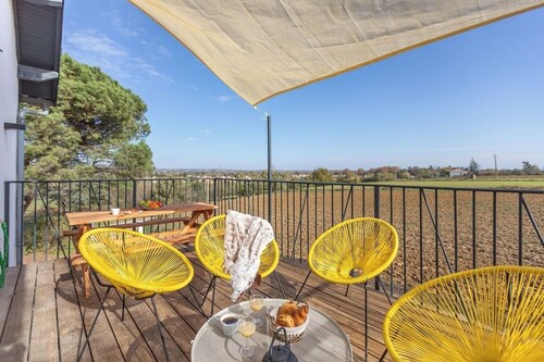 Le Cottage Duo Syrah / Loin de L'œil Clim Gaillac Les Cottages du Tarn