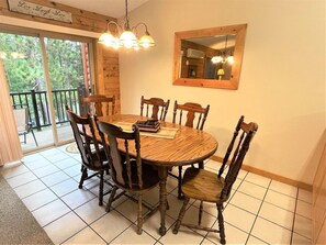 Dining - Red Pines - Elk Lake Condo #2 (Phillips)