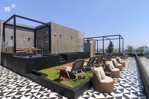 Overnattingsstedets uteområder