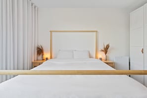 Apartamento | 1 dormitorio, escritorio, tabla de planchar con plancha y wifi gratis
