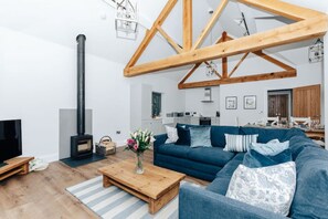 TV connectée, cheminée, Netflix, services de streaming