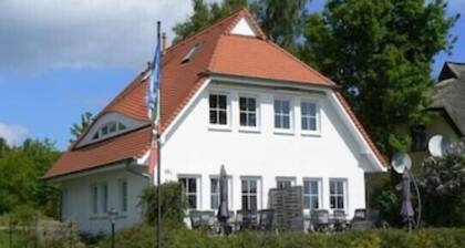 House Boddenkieker 1, Rügen, terrace with magnificent sea view, Göhren, Sellin