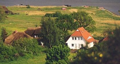 House Boddenkieker 1, Rügen, terrace with magnificent sea view, Göhren, Sellin
