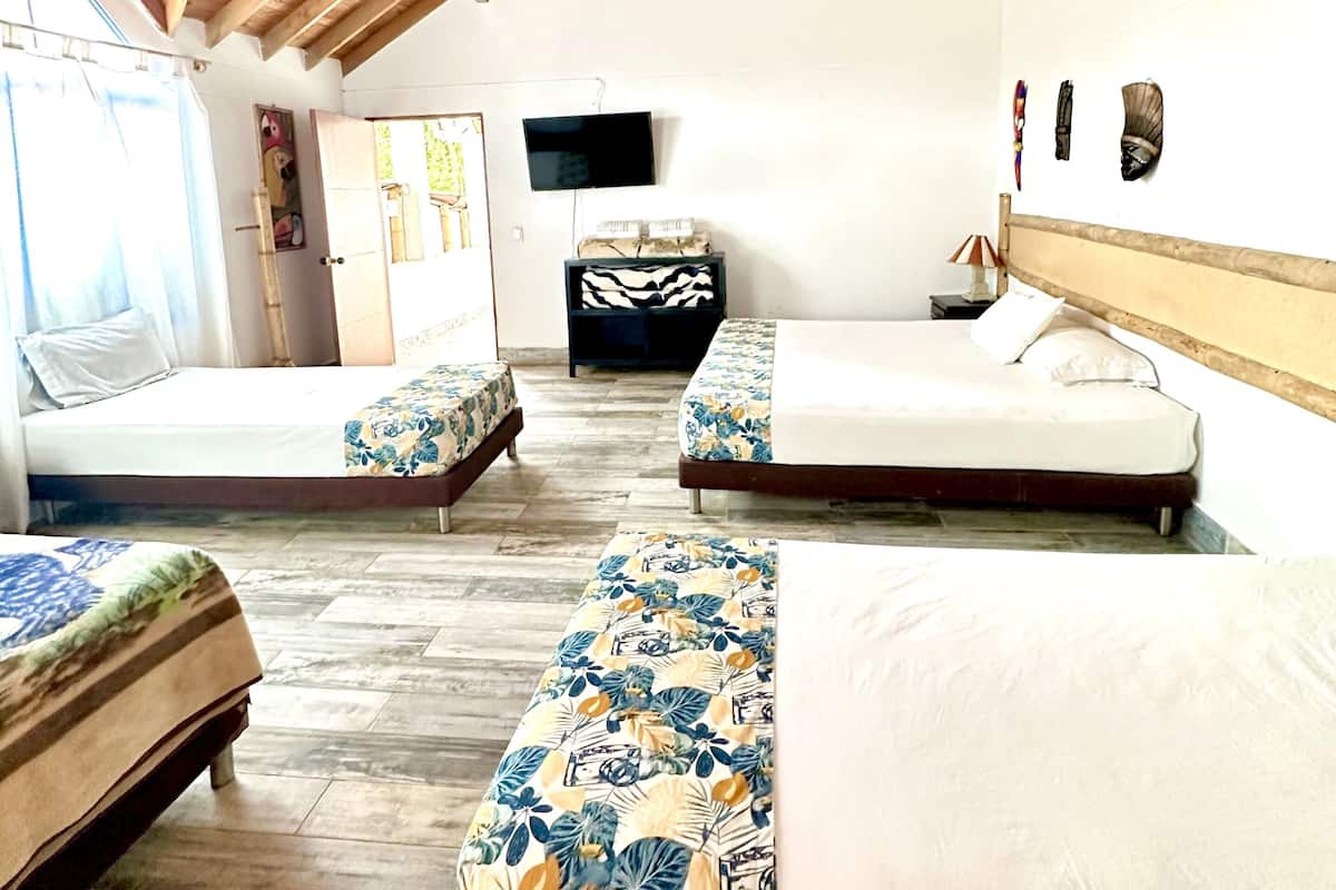 1 bedroom, Egyptian cotton sheets, premium bedding, down duvets