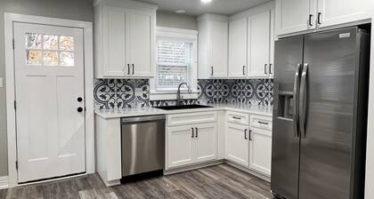 1940's remodeled bungalow in quiet neighborhood.