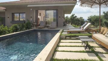 Deluxe villa | 2 slaapkamers, individueel gedecoreerd, individueel gemeubileerd