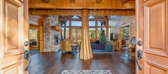 Lakeside Luxury Retreat w/ Heated Pool - Sleeps 28