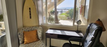 Oceanfront property with partial oceanview