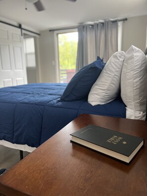 3 habitaciones, wifi y ropa de cama 