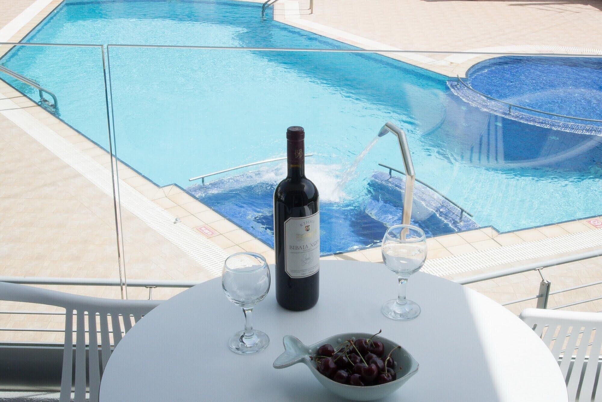 Superior Studio, Pool View | Balcony