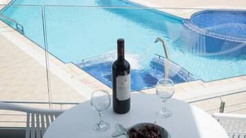 Superior Studio, Pool View | Balcony