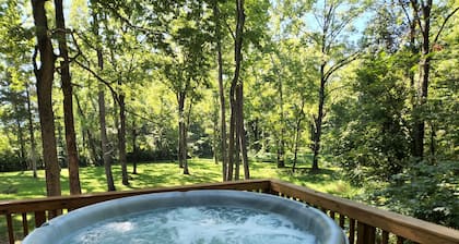Quiet retreat on the Shenandoah river near Luray
