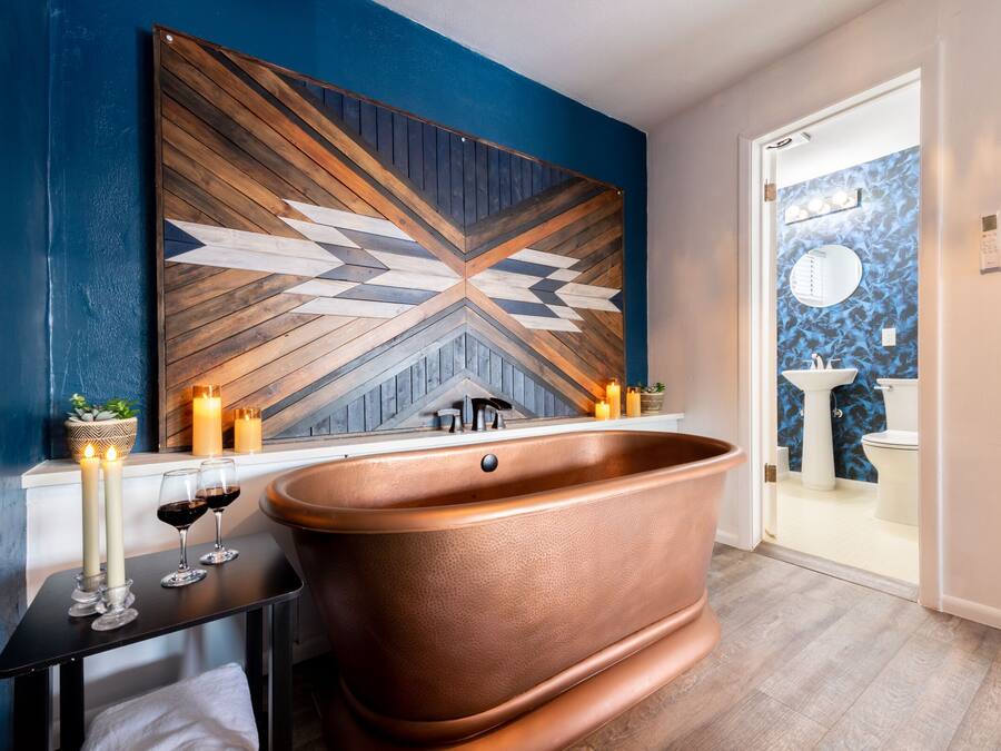 Habitación Signature | Baño | Ducha, cabezal de ducha tipo lluvia, secador de pelo y toallas