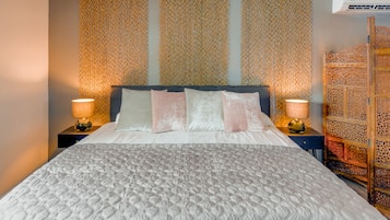 Premium bedding, memory-foam beds, minibar, individually decorated