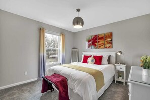 1 makuuhuone, silitysrauta/-lauta, ilmainen Wi-Fi, vuodevaatteet