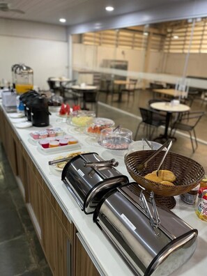 Frokostbuffé er inkludert hver dag