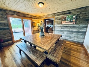 Dining - Lester River Pines Home | Pond | Woods | Views (Duluth)